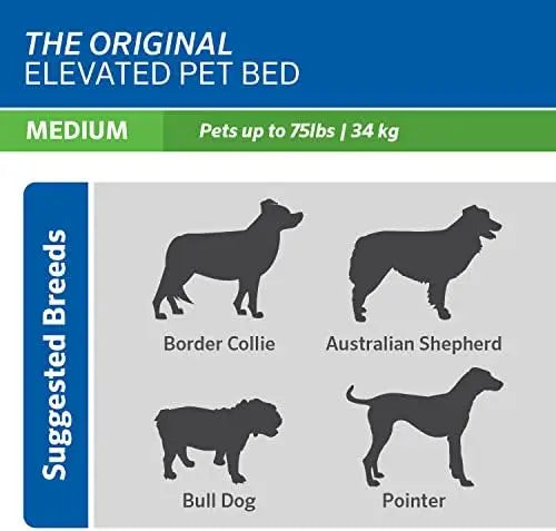 Coolaroo Elevated Dog Bed