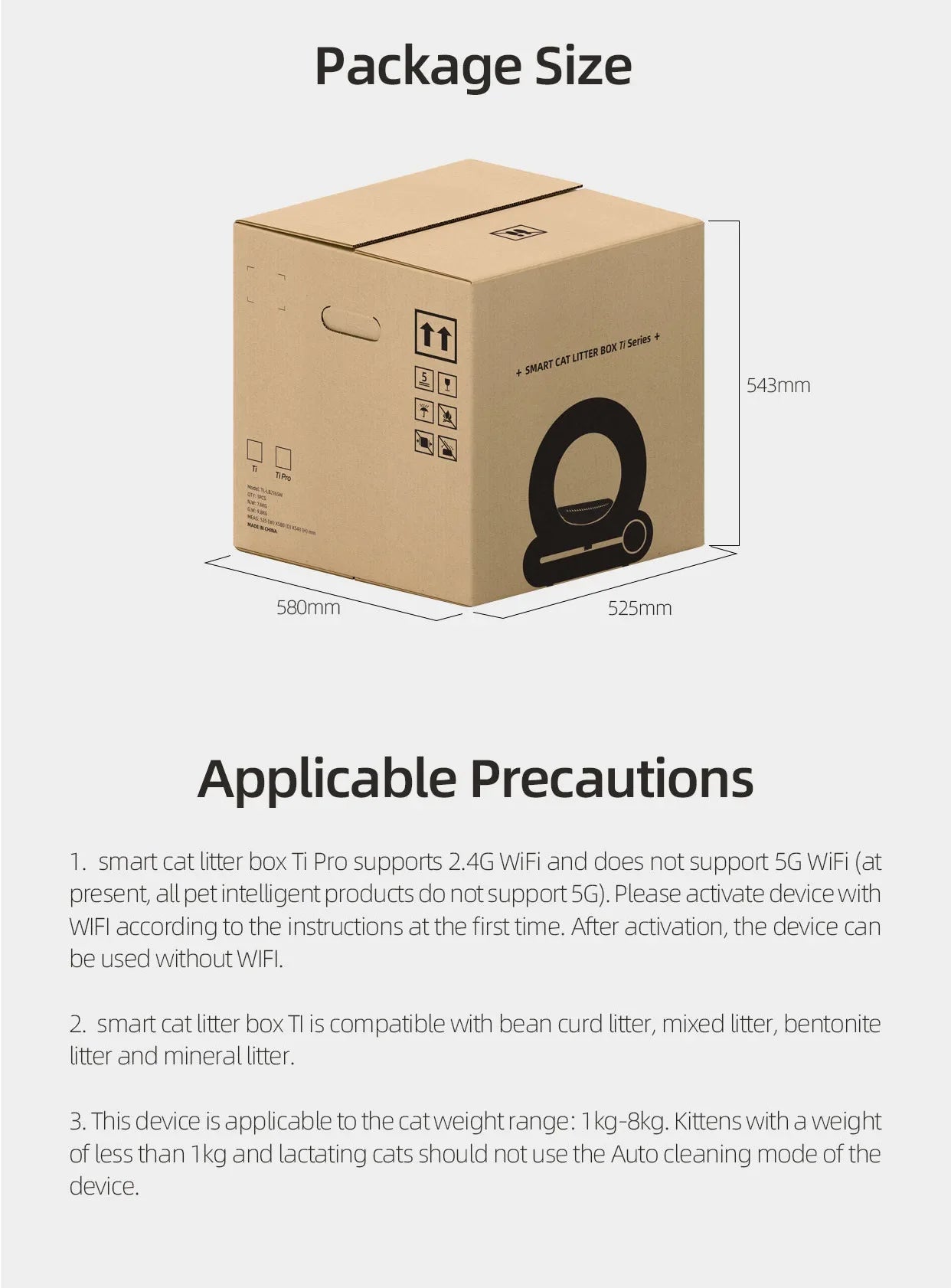 Tonepie 65L SmartClean Pro
