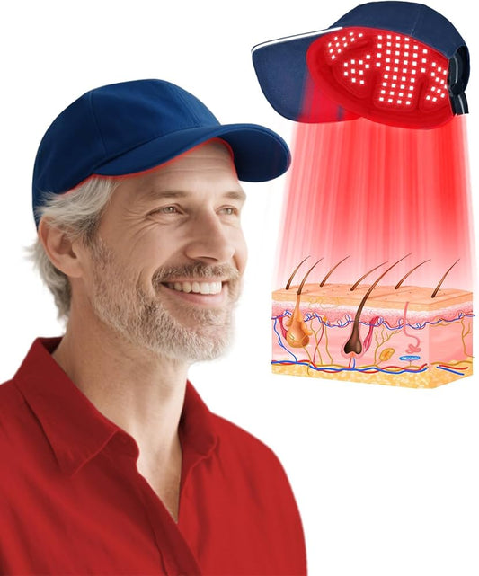 180-LED Red & Near-Infrared Light Therapy Cap