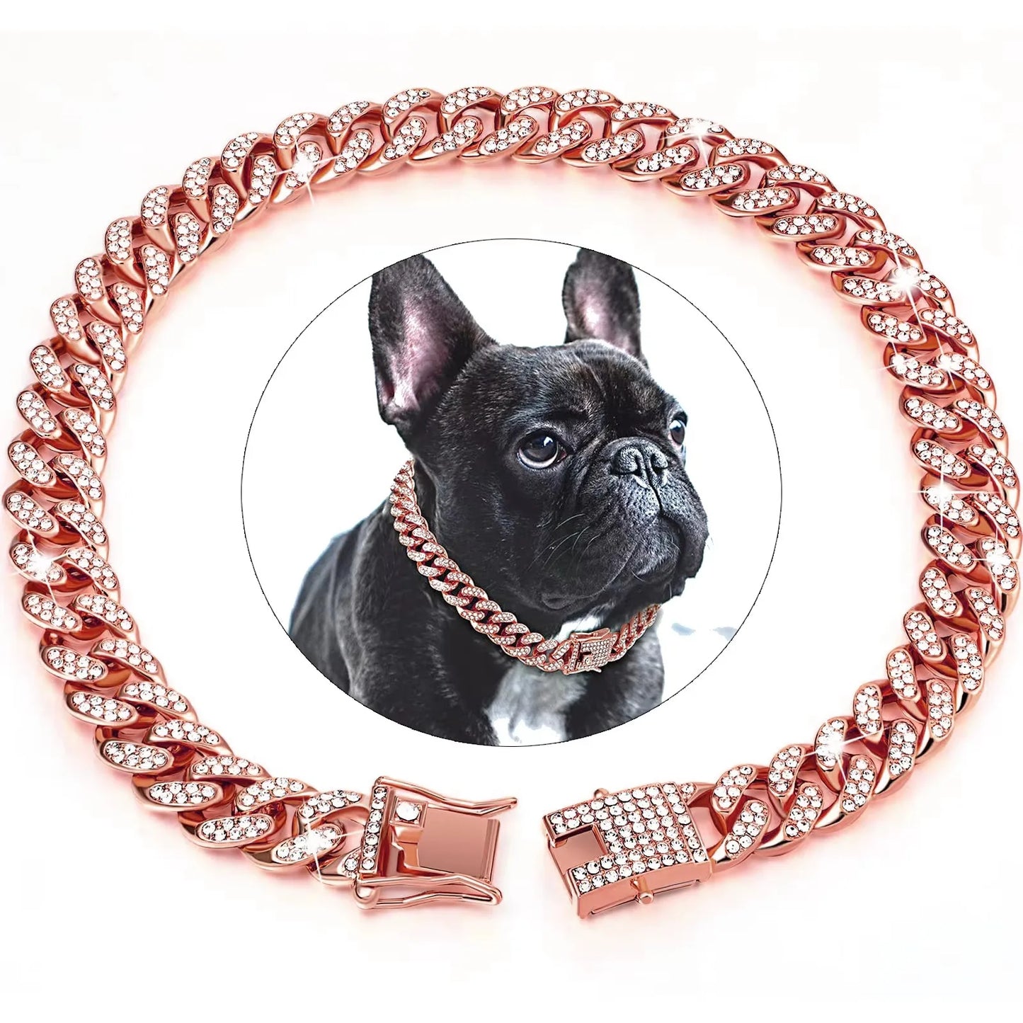 Cuban Link Diamond Collar
