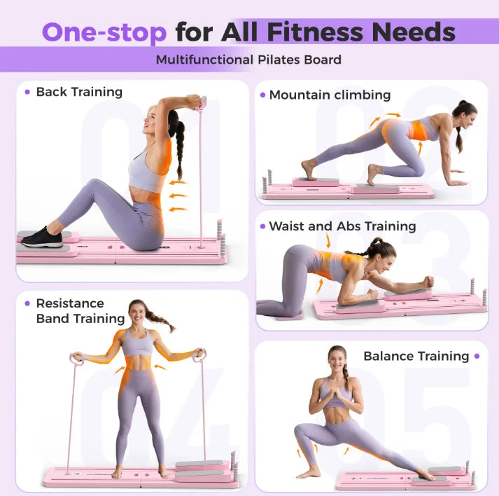 FED 5-in-1 Folding Pilates Board