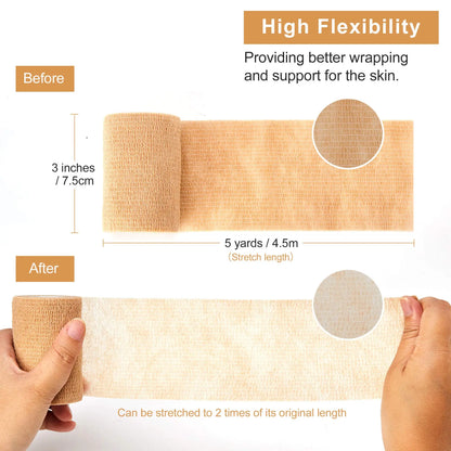 FlexWrap Medical Elastic Adhesive Bandage Set