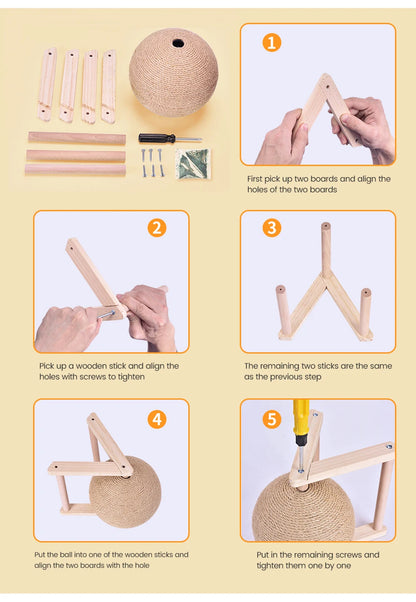 Scratch & Play Sisal Ball