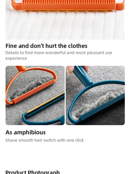 Portable Lint Roller & Fabric Shaver 2-in-1