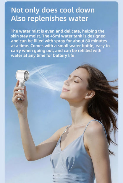 3-in-1 Portable Mist Fan