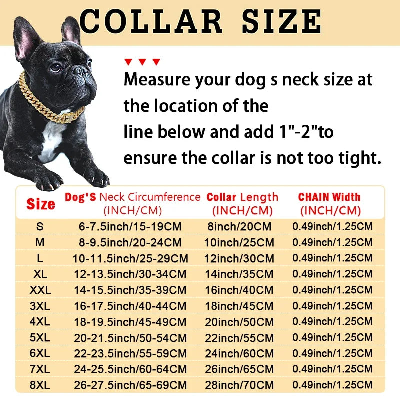 Cuban Link Diamond Collar