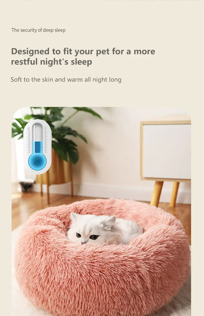 Large Plush Pet Nest 40-70cm