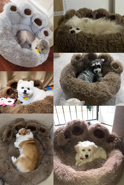 Fluffy Winter Dog Bed