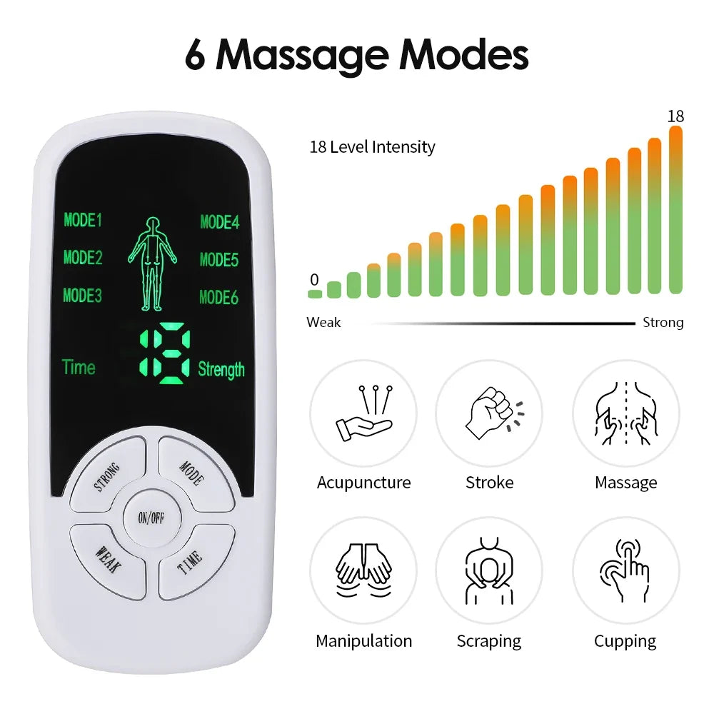MeridianPulse™ EMS/TENS Physiotherapy Stimulator
