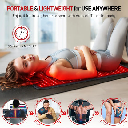 Red Light Therapy Heating Pad