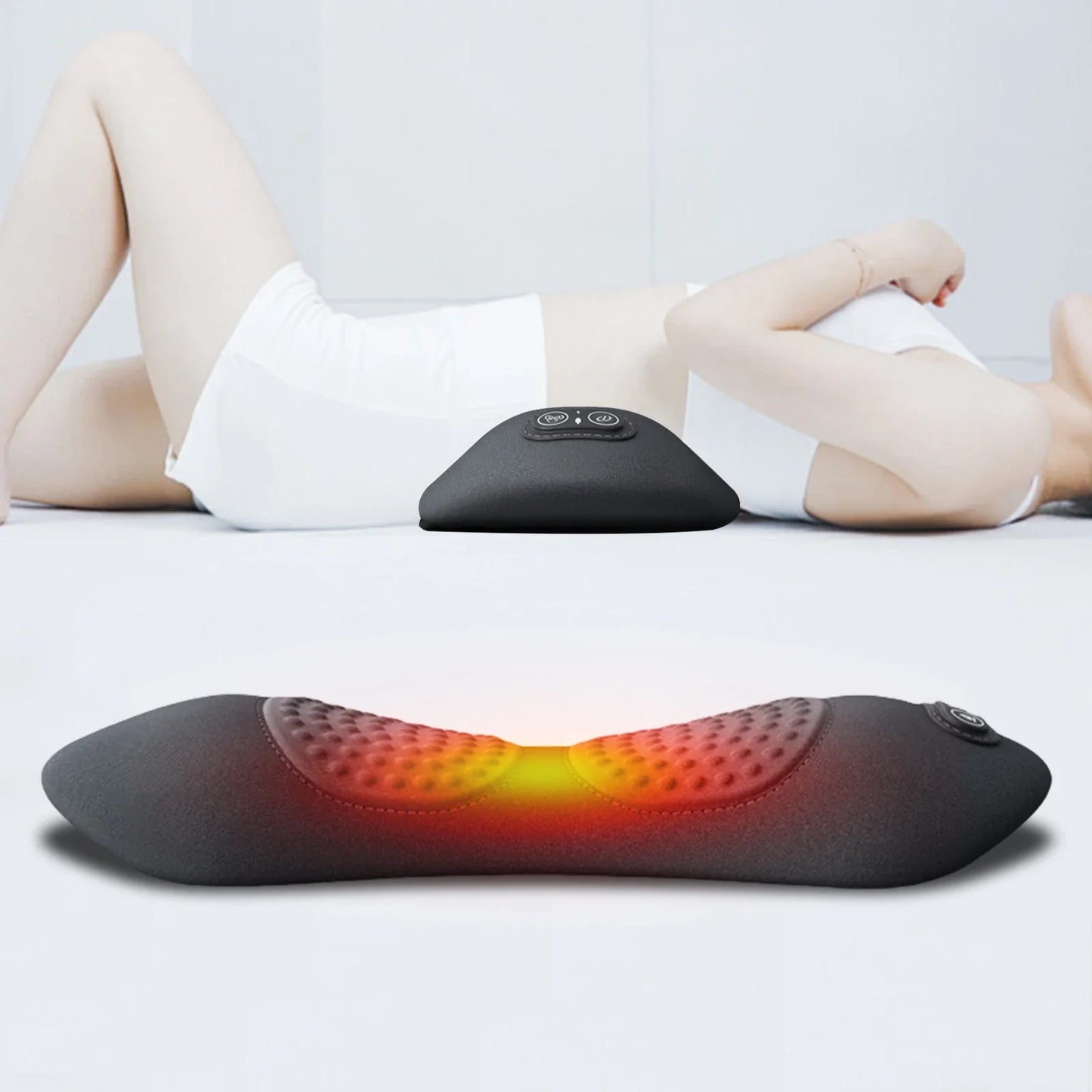 3 in 1 Electric Lumbar Support Pillow