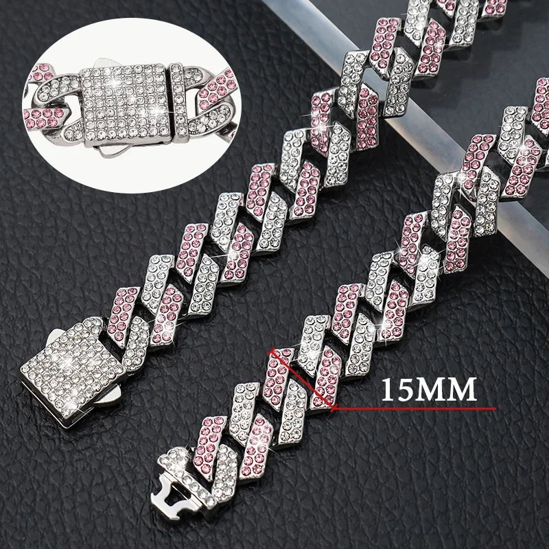 Cuban Link Diamond Collar