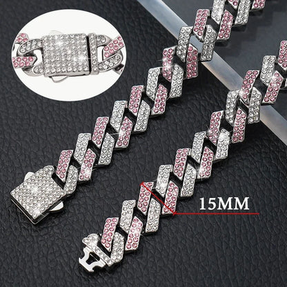 Cuban Link Diamond Collar