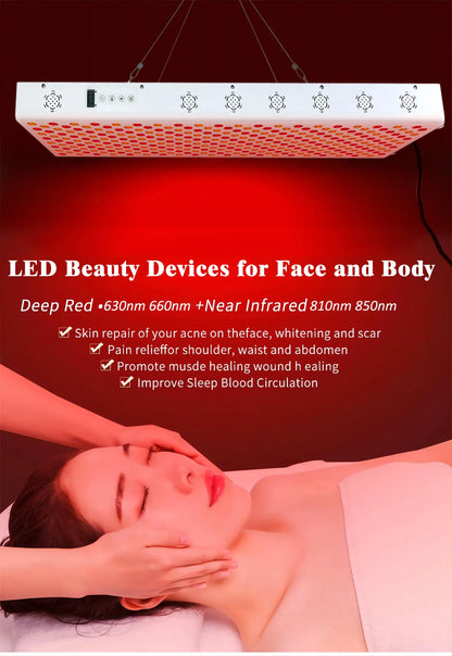 Dual-Chip Red & Near-Infrared LED Therapy Panel