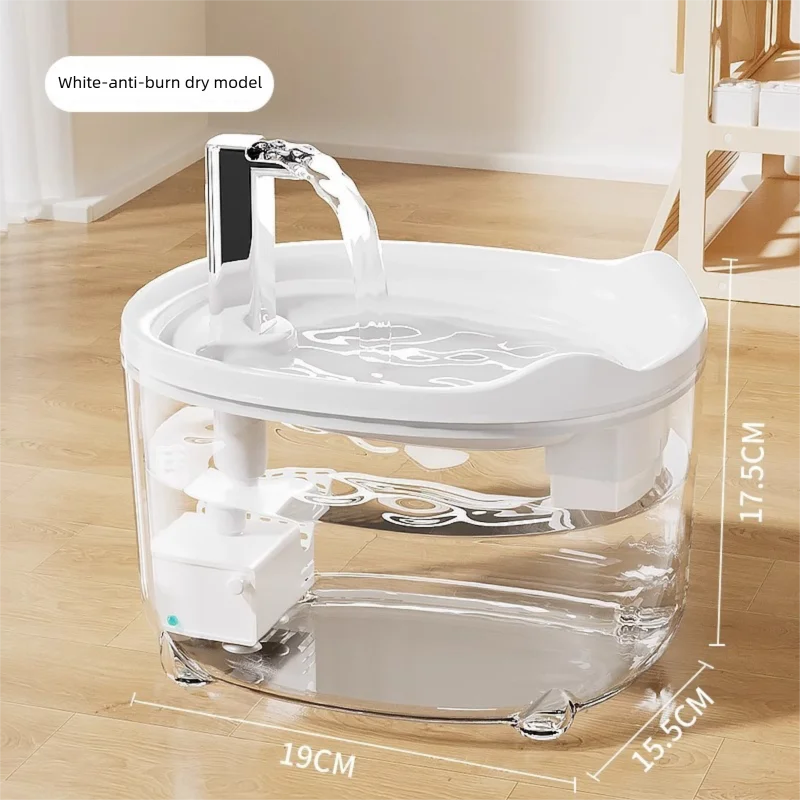 Automatic Cat Water Fountain with 5-Stage Filter