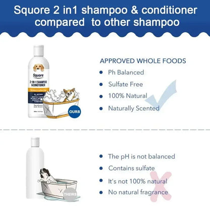 Natural Puppy Shampoo & Conditioner 2-in-1
