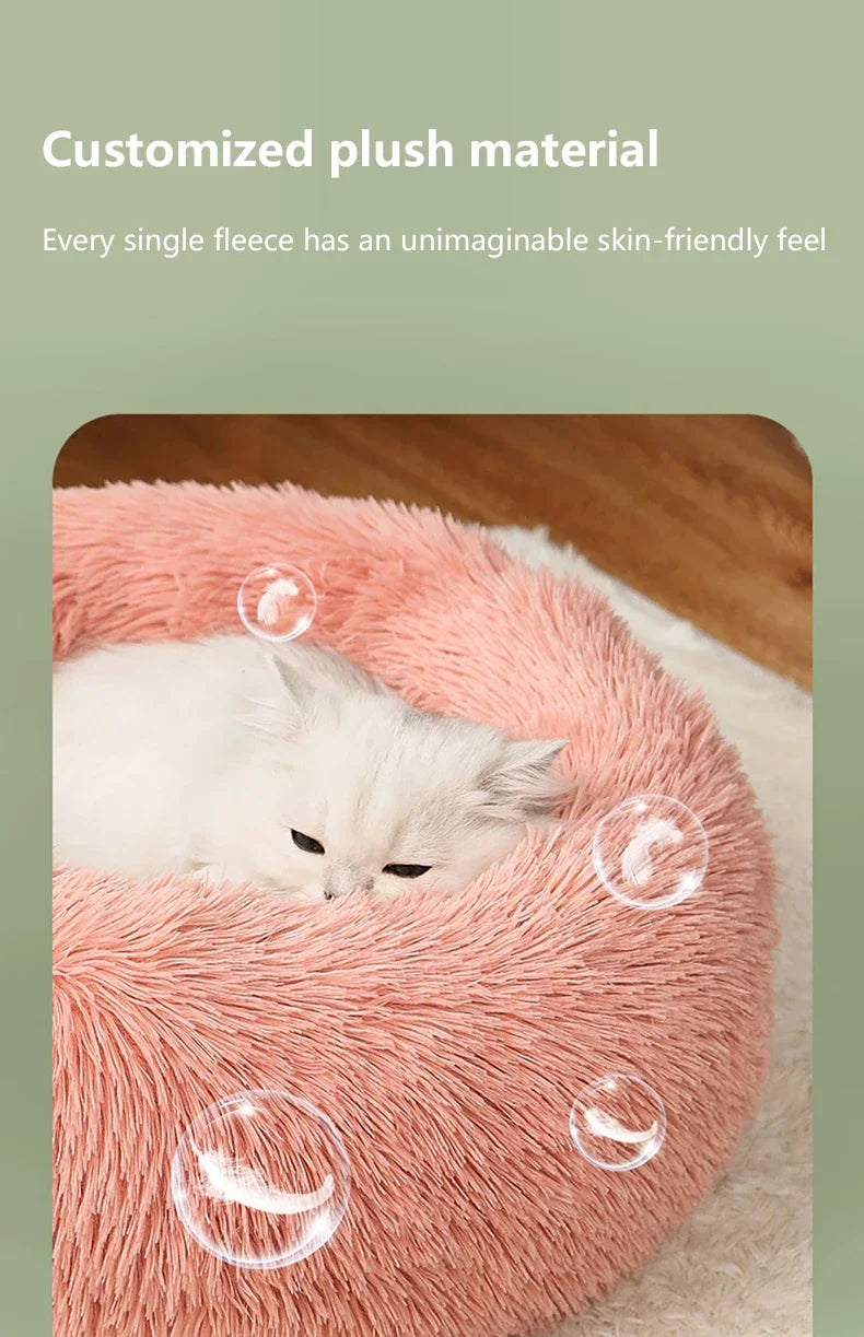 Large Plush Pet Nest 40-70cm