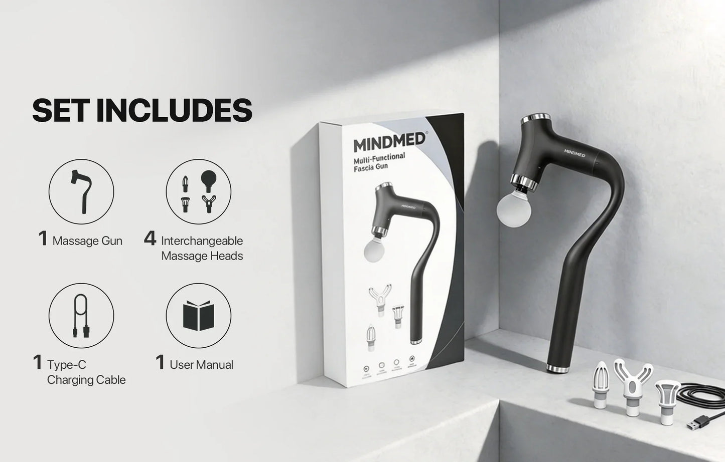 Voidwell DeepPulse™ Pro Recovery Massage Gun
