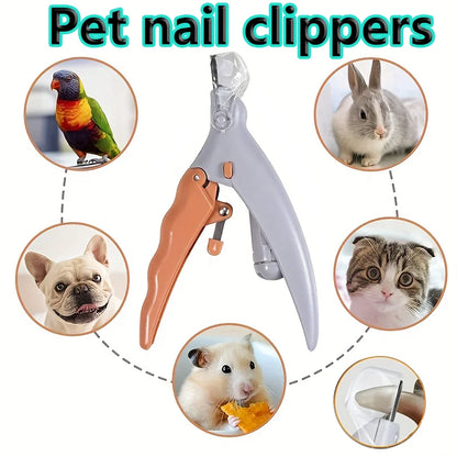 LED Light Pet Nail Clipper with Magnifying Glass