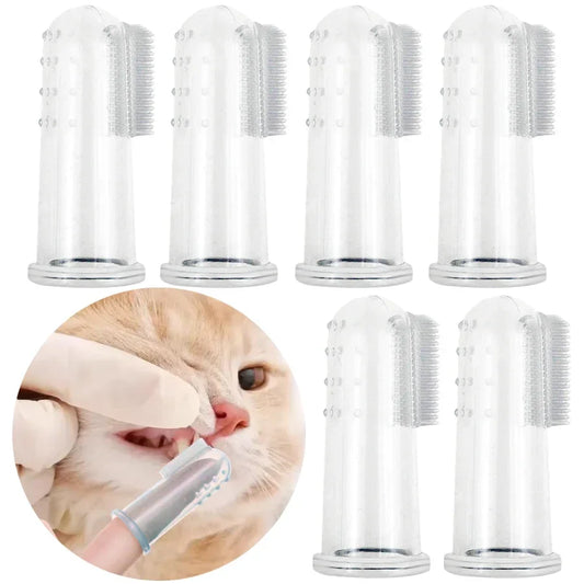 Finger-Fit Pet Toothbrush Set