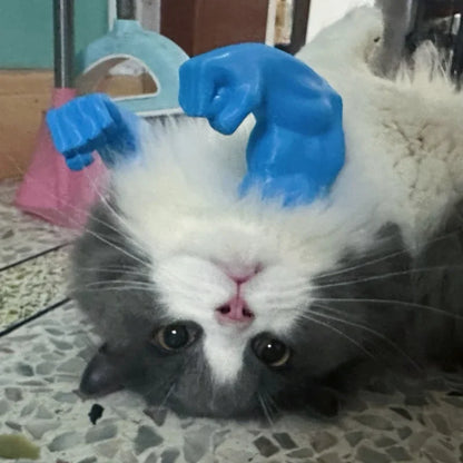 Funny Cat Muscle Arm