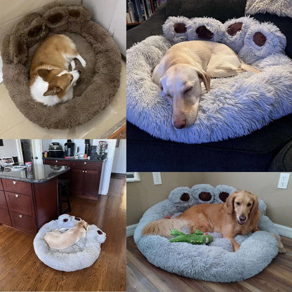 Fluffy Winter Dog Bed