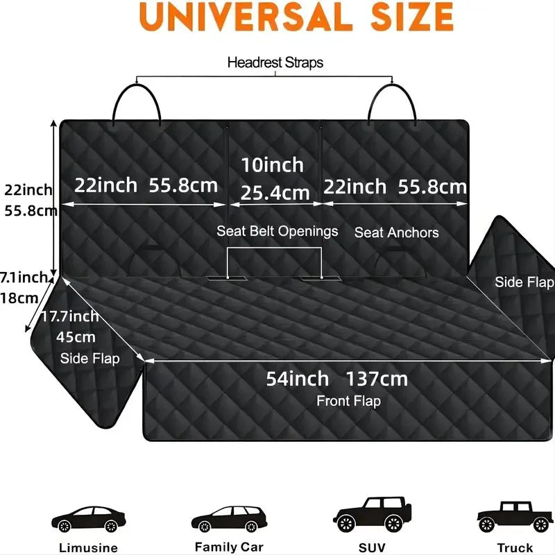 Dog Car Seat Cover Waterproof
