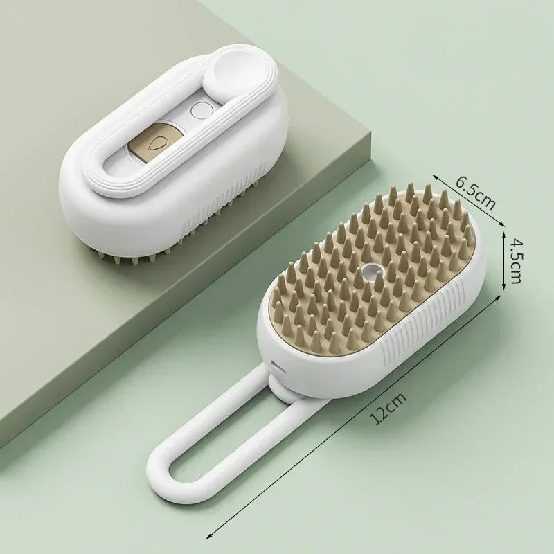 PurePaws 3-in-1 Steam Pet Brush