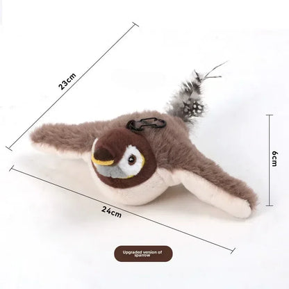 Catnip Electric Pat Bird Toy