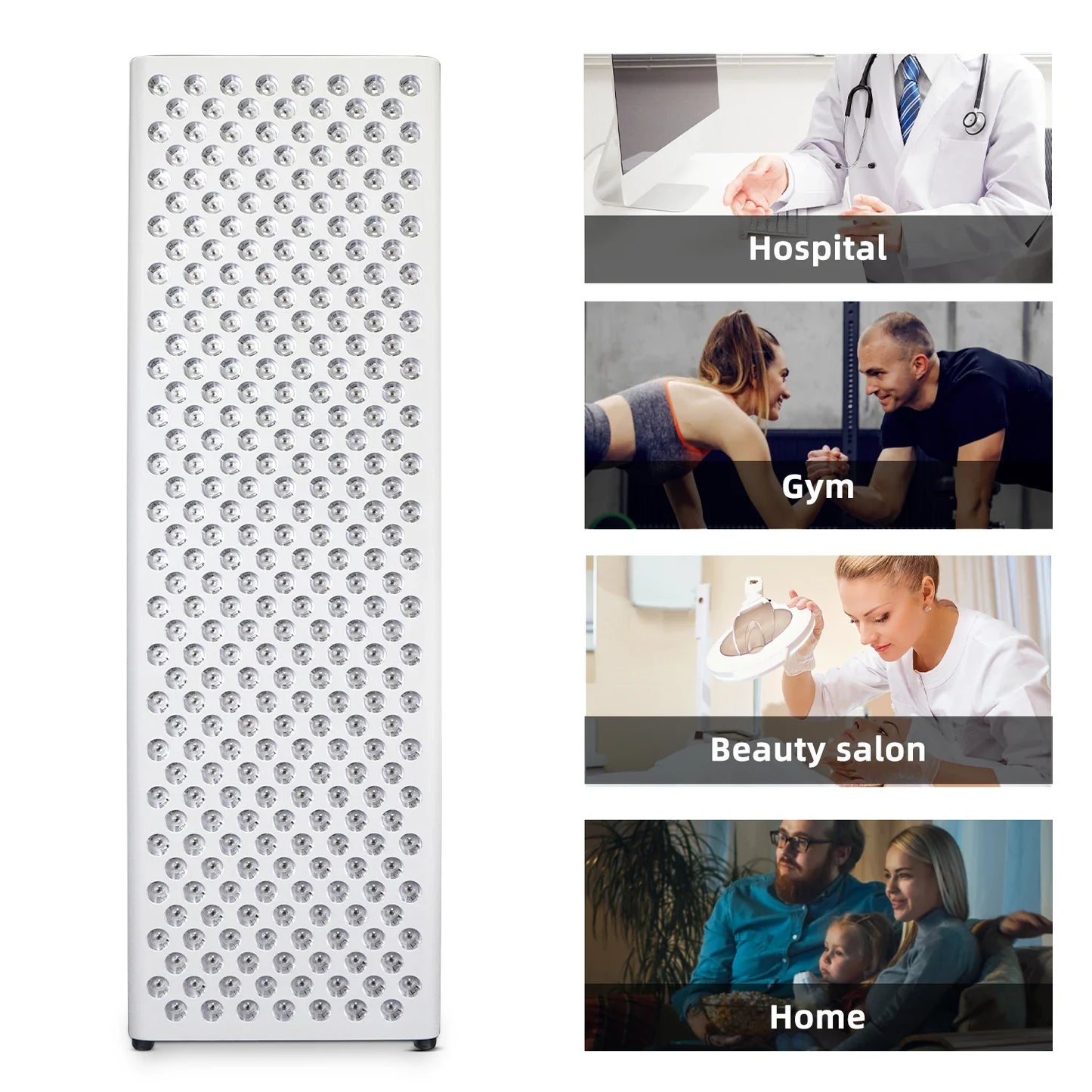 Dual-Chip Red & Near-Infrared LED Therapy Panel