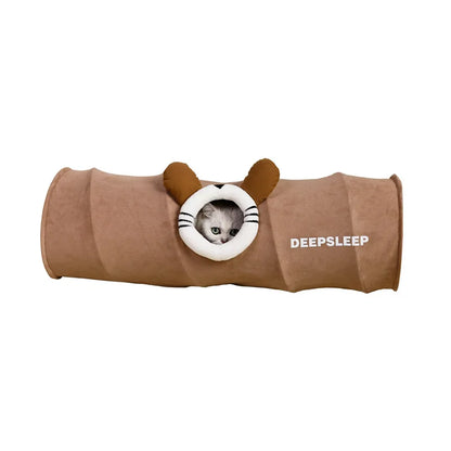 WhiskerWind Foldable Cat Tunnel