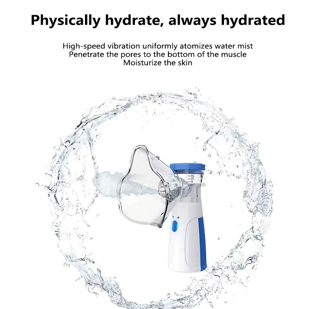 HydraMist Portable Facial Nebulizer Steamer