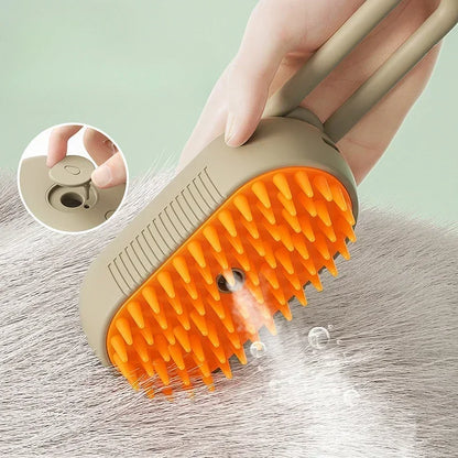 PurePaws 3-in-1 Steam Pet Brush