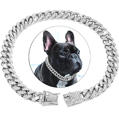 Cuban Link Diamond Collar