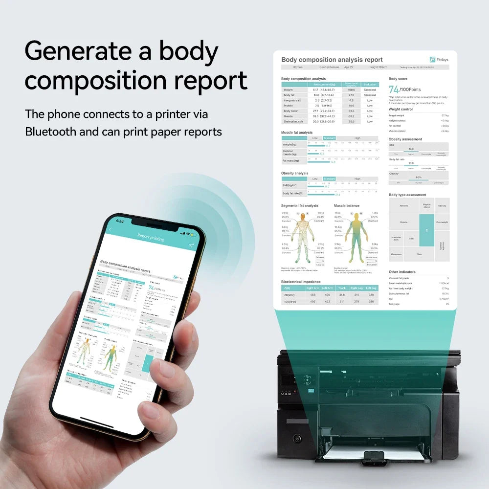 BioScan™ 8-Electrode Body Composition Scale