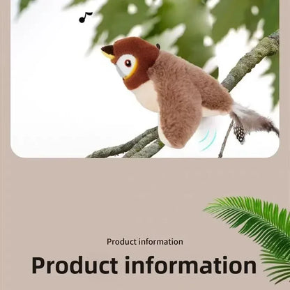 Catnip Electric Pat Bird Toy