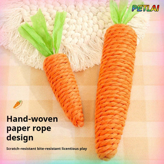 Cat Carrot Teeth Grinding Toy