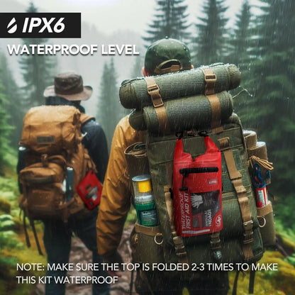 HydroGuard 250-Piece Waterproof Emergency First Aid Kit