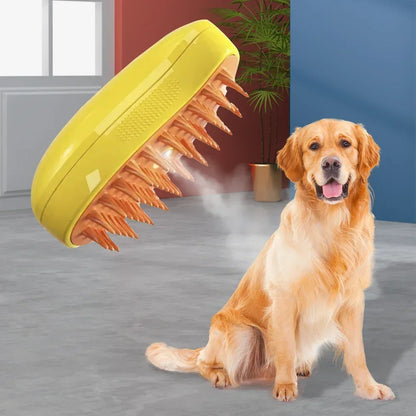 PurePaws 3-in-1 Steam Pet Brush