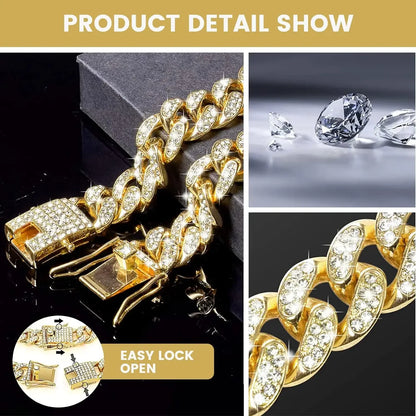 Cuban Link Diamond Collar