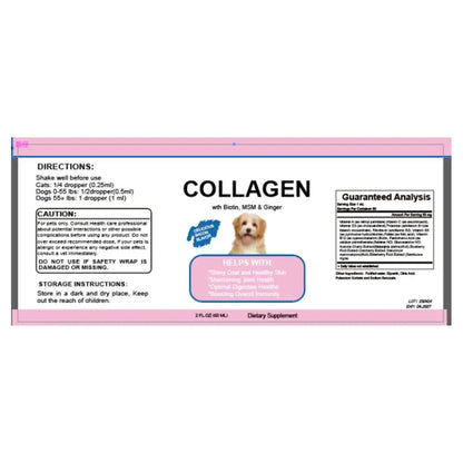 VitaGlow Pet Collagen Drops