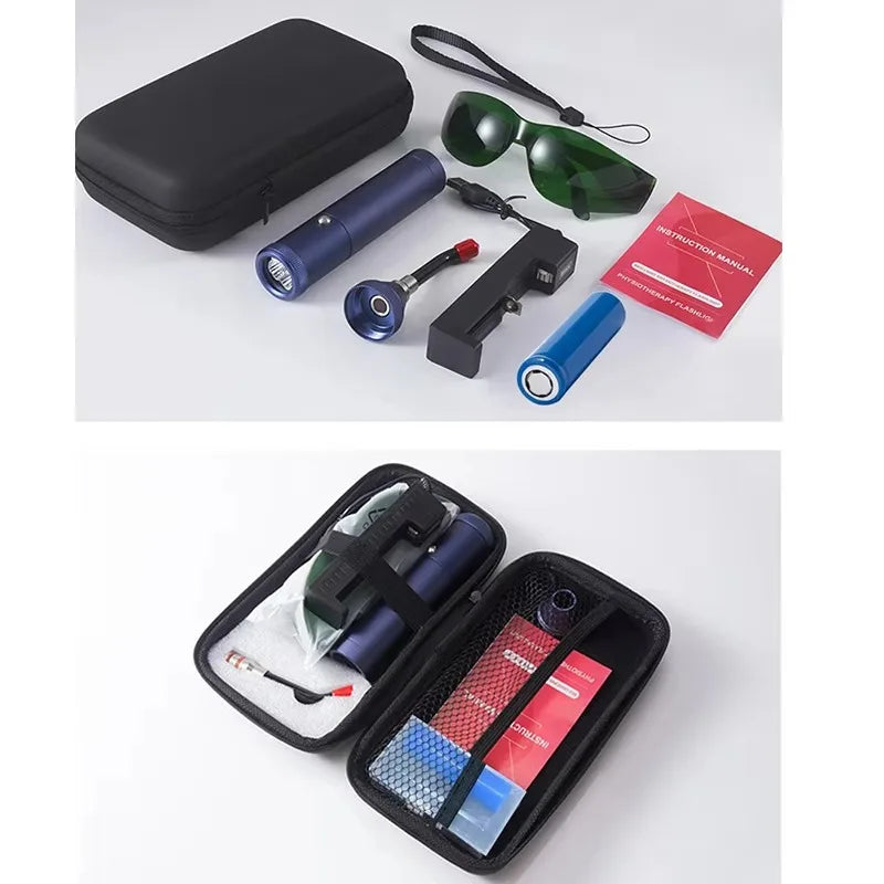 Portable Red Light Infrared Therapy Device