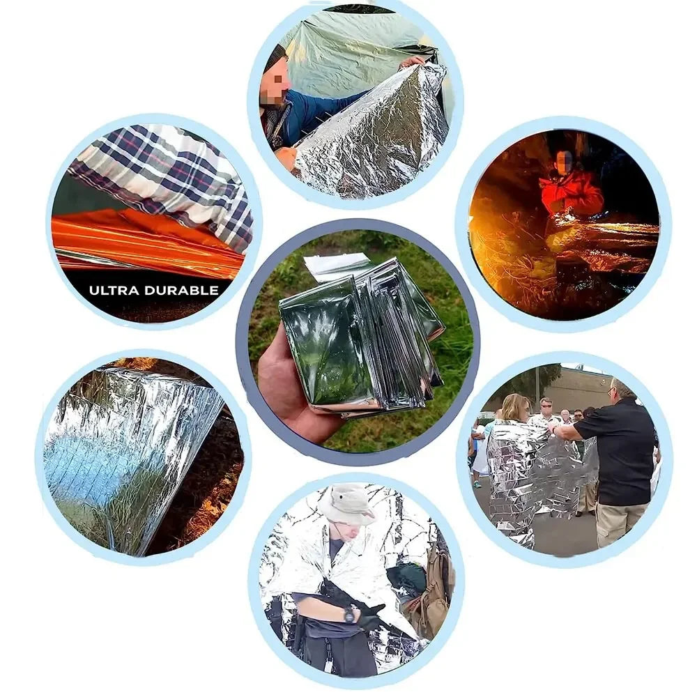 ThermaShield Emergency Thermal Survival Poncho