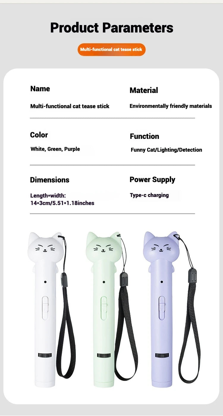 Multi-Pattern Infrared Cat Chaser for Exercise & Training