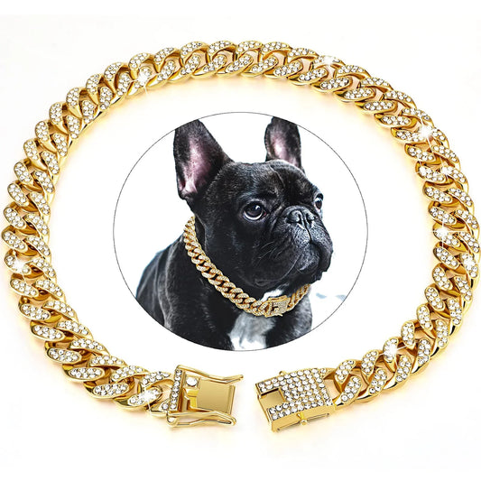 Cuban Link Diamond Collar