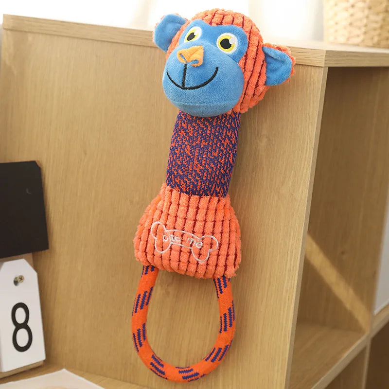 Animal Shaped Corduroy Dog Toys