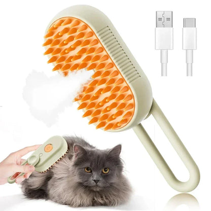 PurePaws 3-in-1 Steam Pet Brush