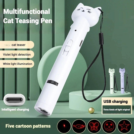 Multi-Pattern Infrared Cat Chaser for Exercise & Training