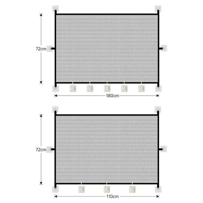 FlexiGuard Portable Retractable Pet Barrier