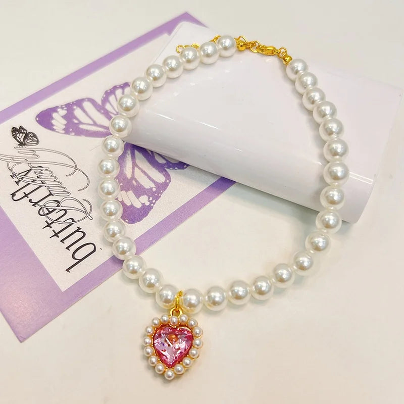 Royal Pearl Pet Collar